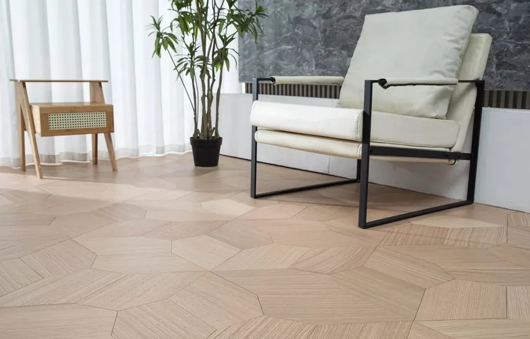 Parquet Pentagono in rovere